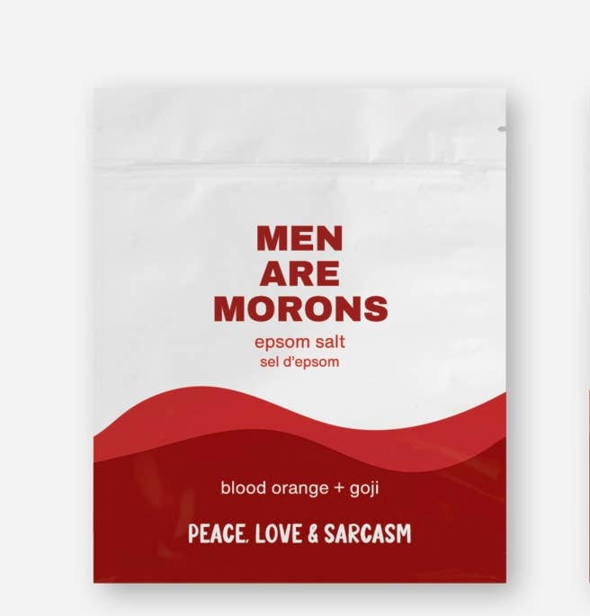 Men Are Morons Epsom Salt Bath Soak