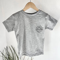 Barefoot Babe Club Tee - Grey