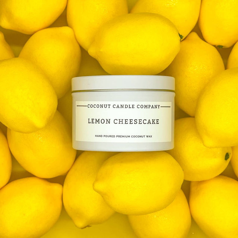 Lemon Cheesecake Jar/Filled Candle