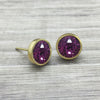 Luxe Swarovski Crystal Stud Earring - Gold