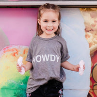 Howdy Tee - Grey