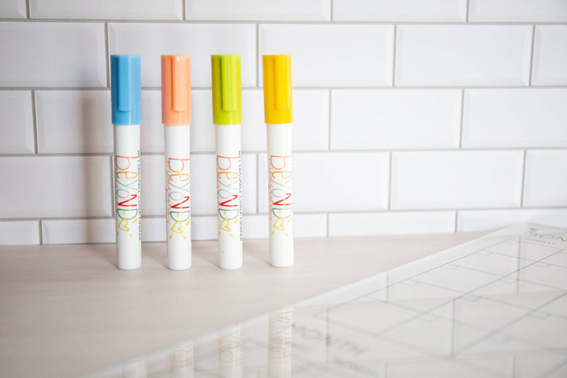 Four Pack - Wet Erase Chalk Markers