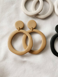 Ivy  | The Timeless Collection, Handmade Clay Earrings