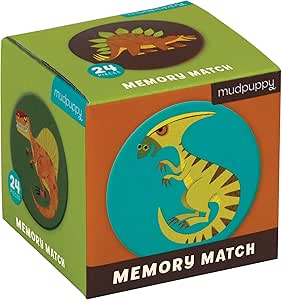 Mini Memory Match Game-Dinosaurs