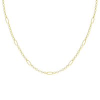 Eclipse Chain Layering Necklace in Gold