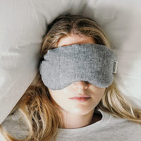 Therapeutic Lavender Mask - Organic Cotton Grey