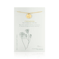 Birth Month Flower Necklace