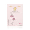 Birth Month Flower Necklace