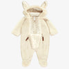 Bunny One Piece - Cream Faux Fur