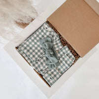 Eucalyptus Newborn Layette Gift Box (0-6m) Headwrap