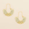 Chromacolor Miyuki U-Hoop Earrings