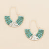 Chromacolor Miyuki U-Hoop Earrings