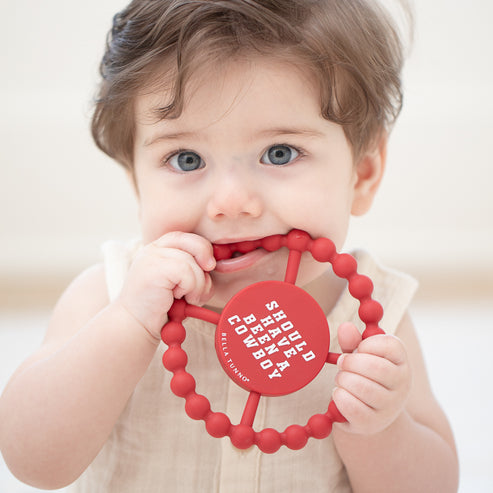 Cowboy Happy Teether