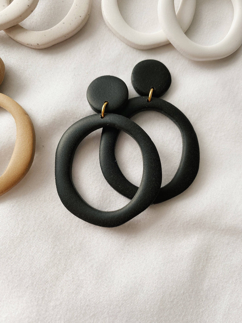 Ivy  | The Timeless Collection, Handmade Clay Earrings