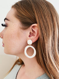 Ivy  | The Timeless Collection, Handmade Clay Earrings