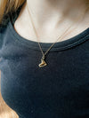 Hockey Skate Necklace