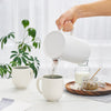 Jona Stoneware Teapot - Matte White