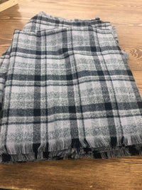 Plaid Blanket Scarf