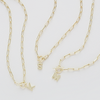 Toggle Initial Necklace - Gold