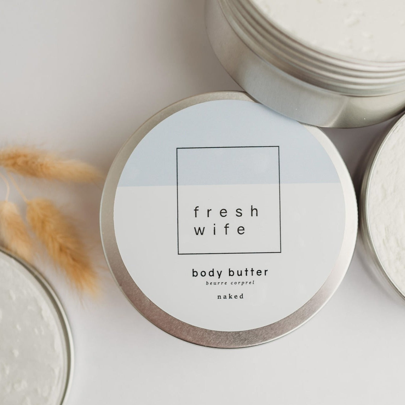  PURE & FRESH Naked Whipped Body Butter, 8 OZ : Beauty &  Personal Care